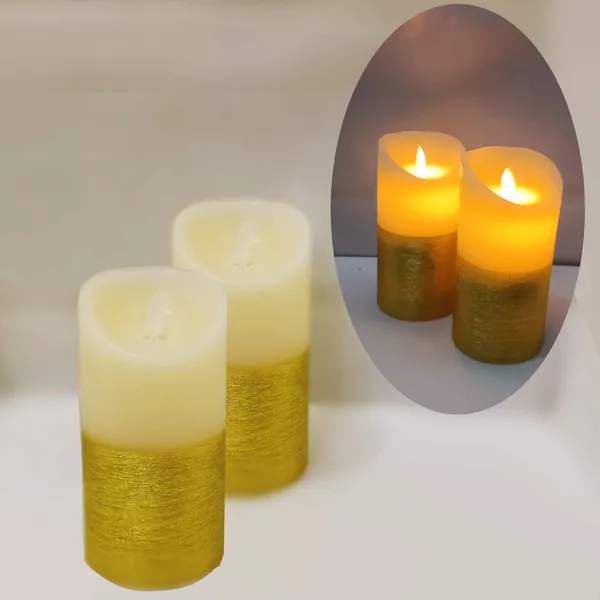 Nến Điện Tử Trang Trí 15cm