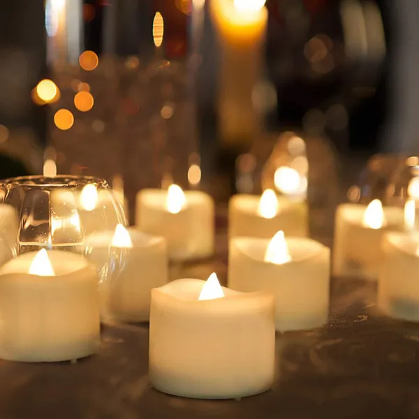 Nến tealight điện