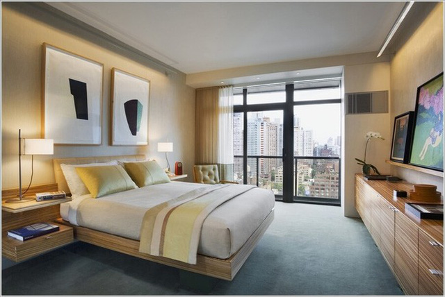 Trang trí nhà chật ấn tượng với hệ thống nội thất "treo lơ lửng" tiết kiệm diện tích 3