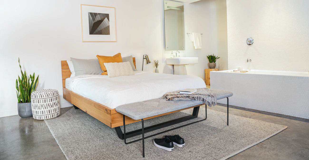 Giường ngủ gỗ chất lượng cao cho gia đình