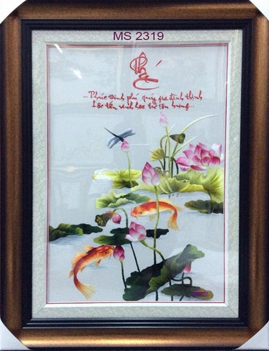 Tranh thêu chữ Phúc mã số 2319 Tranh thêu chữ Phúc mã số 2319