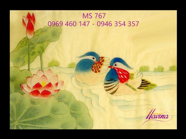 Tranh thêu tặng đám cưới