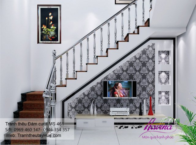 Tranh thêu tặng đám cưới