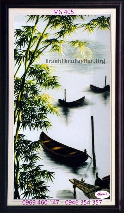 tranh thêu tay