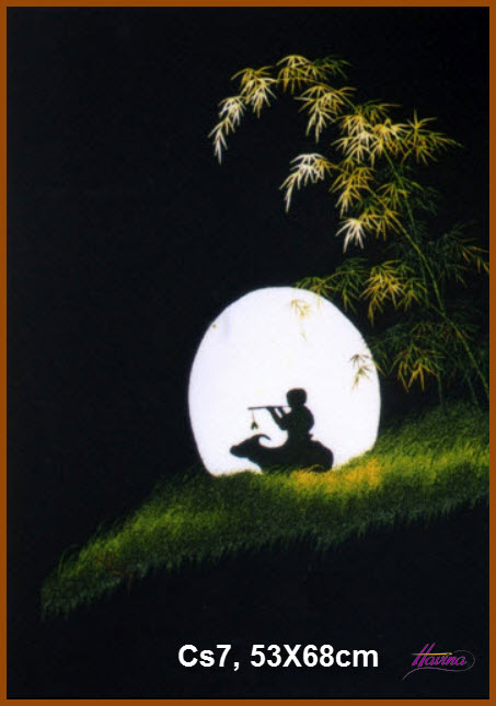 Tranh thêu phong cảnh Việt Nam Tranh thêu phong cảnh Việt Nam