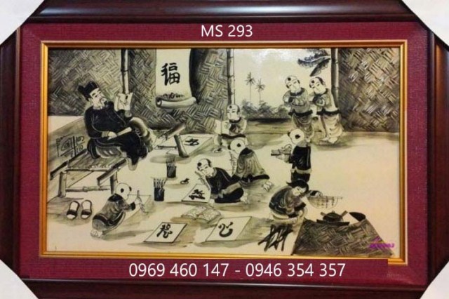 Tranh thêu tặng thầy cô