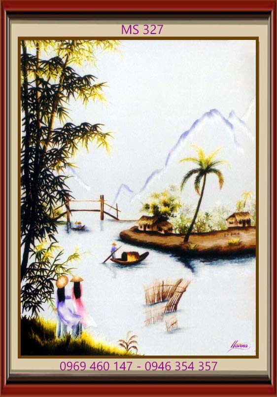 Tranh thêu tay huế món quà tặng thầy cô Tranh thêu tay huế món quà tặng thầy cô