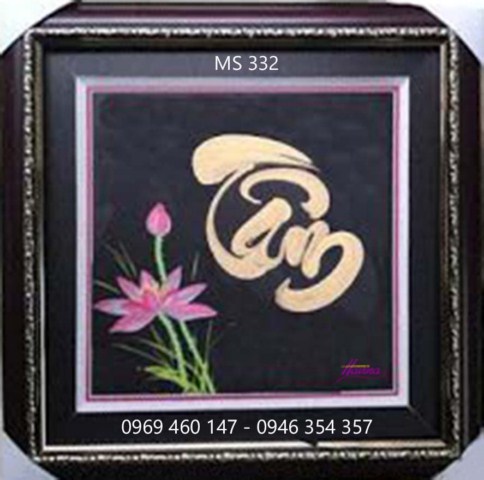 Tranh thêu tặng thầy cô