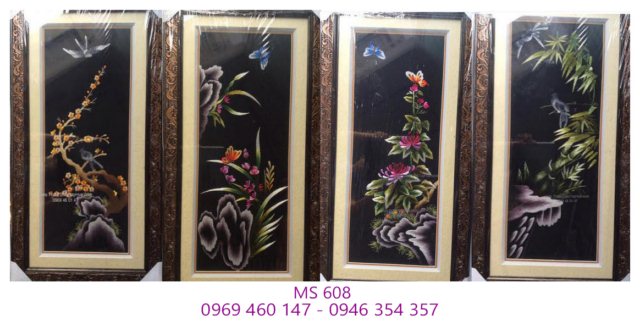 Tranh thêu tứ bình