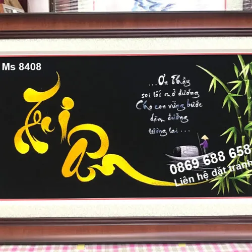 Tranh tặng Thầy Cô ms 8408