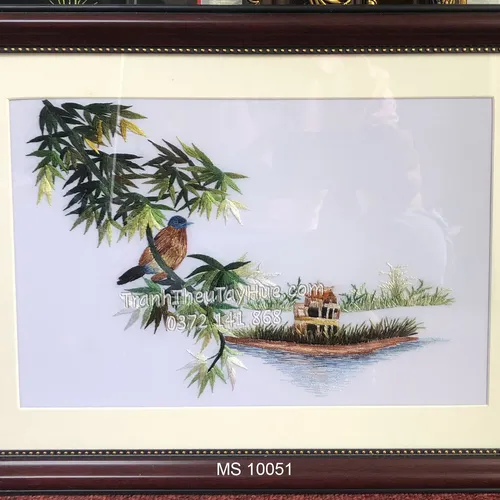 Tranh thêu Hồ Gươm MS 10051