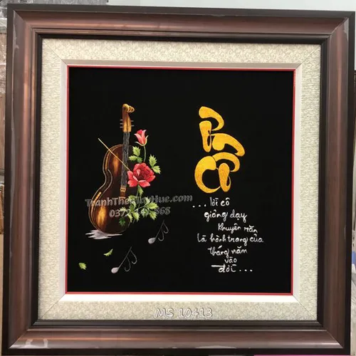 Tranh thêu tặng cô giáo – Món quà tri ân chân thành nhân Ngày Nhà giáo Việt Nam 20/11