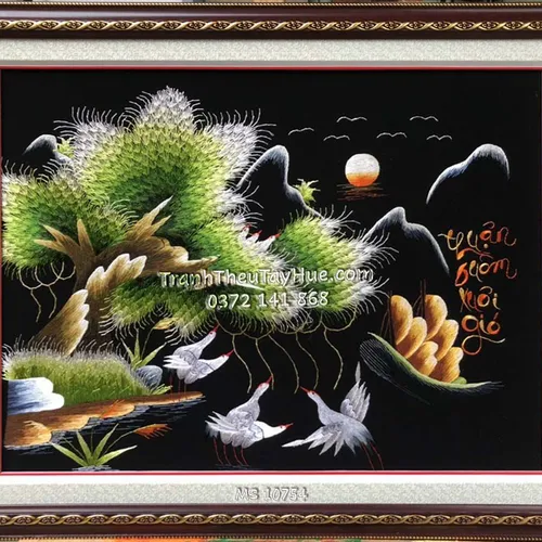 TRANH THÊU THUẬN BUỒM XUÔI GIÓ MS 10047