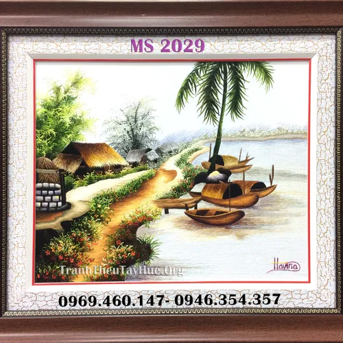 Gợi ý cách chọn mua tranh thêu tay làm quà tặng doanh nghiệp