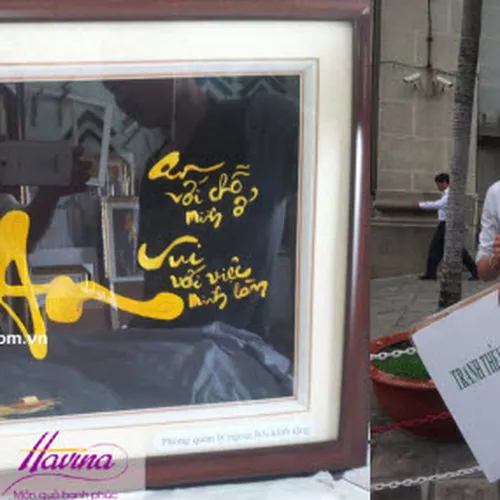 Havina Giao Tranh Thêu Chữ An Cho Chị Hương Quận 1, Tp.Hcm