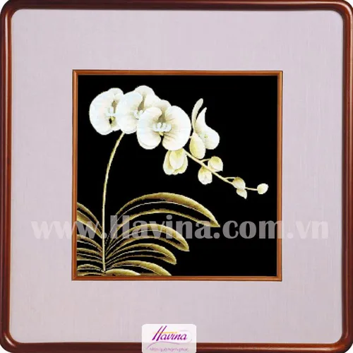 Giao Tranh Thêu Hoa Lan Cho Khách Hàng Ở Đường 3 Tháng 2 Tặng Ba
