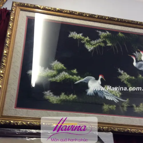 Havina Giao Tranh Thêu Tùng Hạc Cho Anh Sơn Tân Bình, Tp.Hcm
