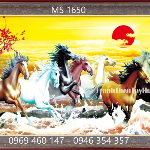 Hoàn Thiện Tranh Thêu Mã Đáo Thành Công Ms 1650 Cho Chị Thảo Đến Từ Công Ty DJK