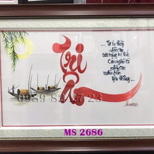 Nét Đẹp Tâm Huyết Trong Bức tranh thêu tặng thầy cô món quà Ý nghĩa Nhân Ngày Nhà Giáo Việt Nam