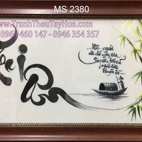 Anh Ân Mua Tranh Thêu Tri Ân Tặng Thầy Giáo Cũ