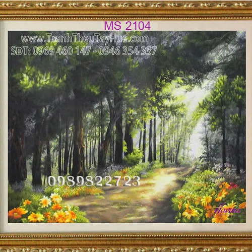 TOP 5 BỨC TRANH THÊU TAY HUẾ BÁN CHẠY NHẤT TPHCM