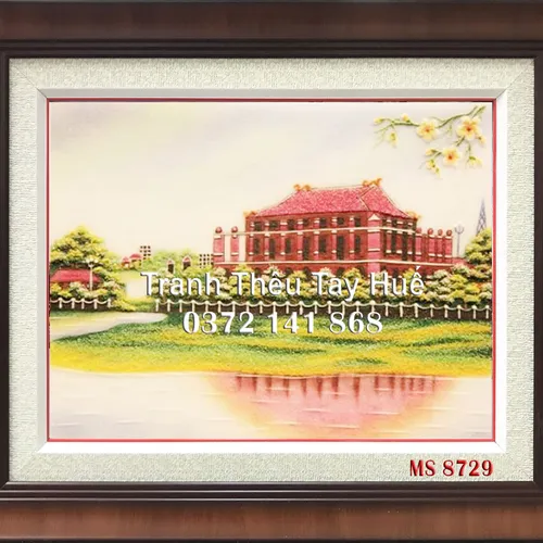 Tranh Bến Nhà Rồng MS 8729