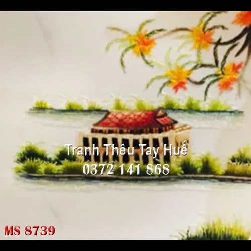 Tranh Bến Nhà Rồng MS 8739