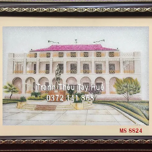 Tranh Bến Nhà Rồng MS 8824