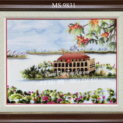 Tranh Bến Nhà Rồng MS 9831