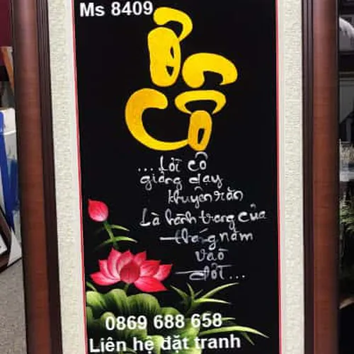 Tranh tặng Thầy Cô MS 8409