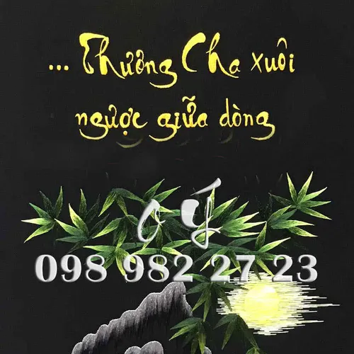 Tranh Thêu Cha Mẹ MS 8322