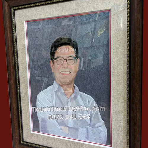 Tranh Thêu Chân Dung Món Quà Độc Đáo Ghi Dấu Kỷ Niệm