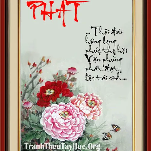 TRANH THÊU CHỮ PHÁT MS 1471