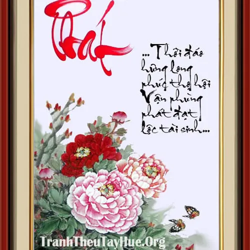 TRANH THÊU CHỮ PHÁT MS 1472