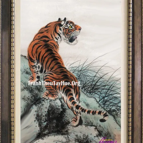 TRANH THÊU CON HỔ MS 1665