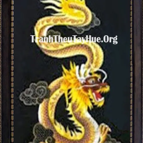Tranh thêu con rồng MS 702