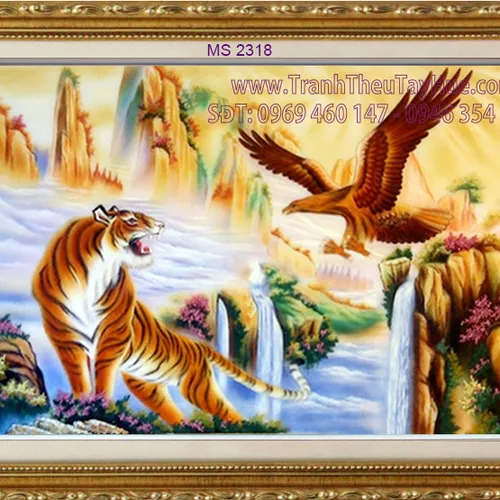 TRANH THÊU ĐẠI BÀNG TUNG CÁNH MS 2318