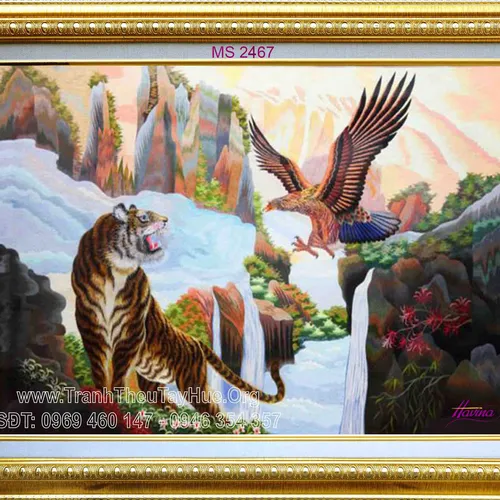 TRANH THÊU ĐẠI BÀNG TUNG CÁNH MS 2467