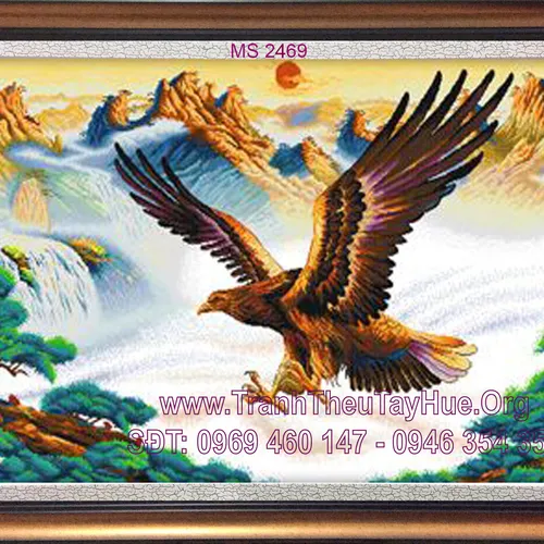 TRANH THÊU ĐẠI BÀNG TUNG CÁNH MS 2469