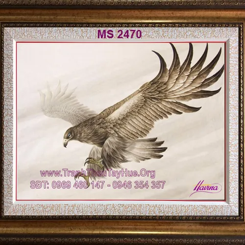 TRANH THÊU ĐẠI BÀNG TUNG CÁNH MS 2470