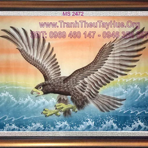 TRANH THÊU ĐẠI BÀNG TUNG CÁNH MS 2472