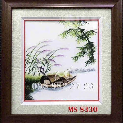 Tranh Thêu Đồng Quê MS 8330
