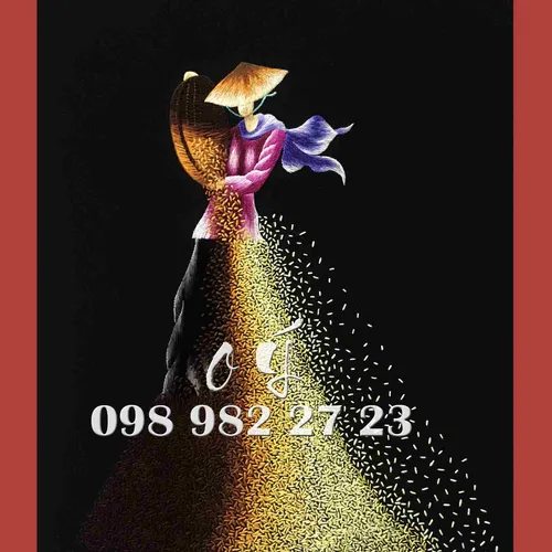 Tranh Thêu Hạt Vàng MS 8317