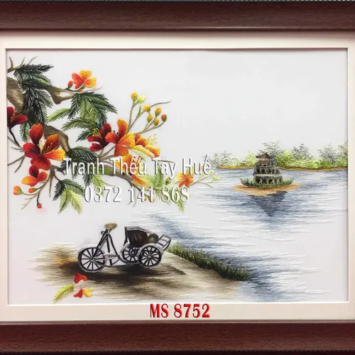 Tranh Thêu Hồ Gươm Ms 8752