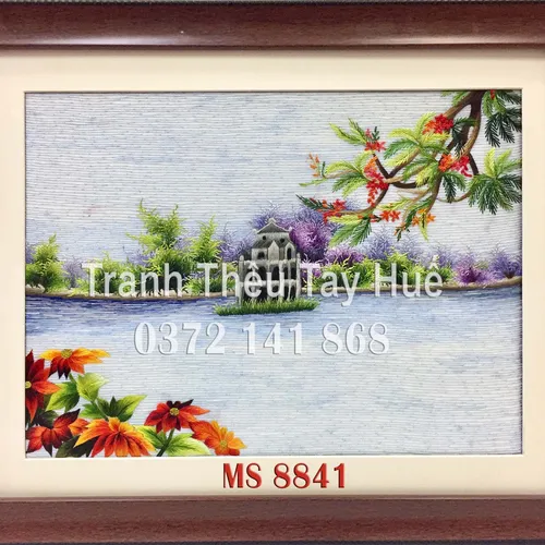 Tranh Thêu Hồ Gươm Ms 8841