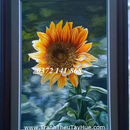 Tranh Thêu Hoa Hướng Dương MS 8820