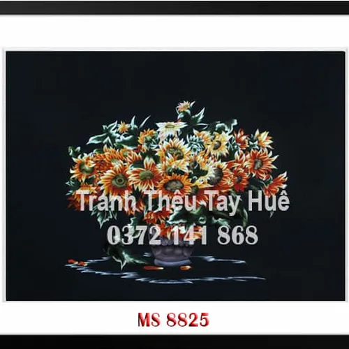 Tranh Thêu Hoa Hướng Dương MS 8825