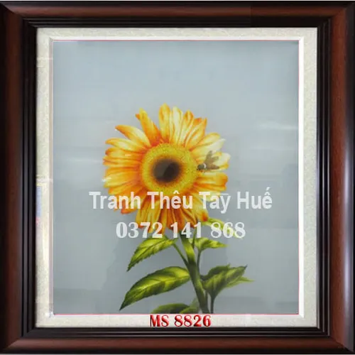 Tranh Thêu Hoa Hướng Dương MS 8826