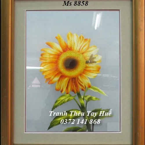 Tranh Thêu Hoa Hướng Dương MS 8858