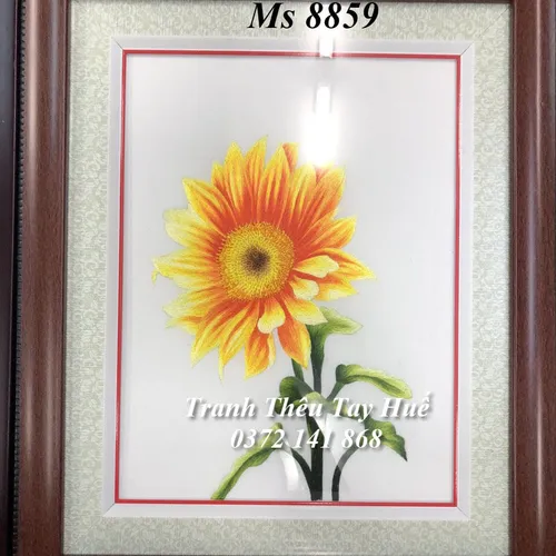 Tranh Thêu Hoa Hướng Dương MS 8859